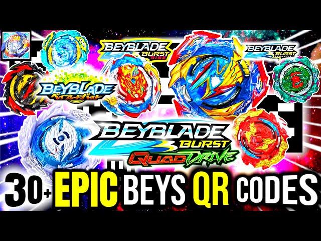 NEW UPDATE | EPIC BEYBLADES QR CODES BEYBLADE BURST APP 2024 | 30+ NEW QR CODES |BEYBLADE BURST APP