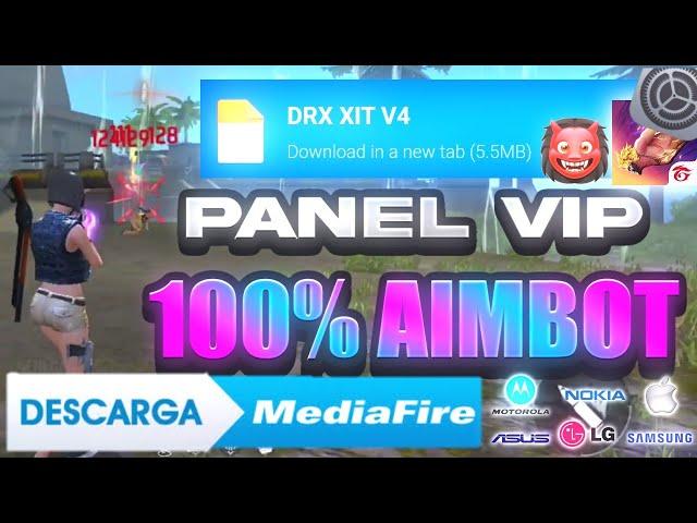 INCREÍBLE Nuevo Panel VIP 100% AIMBOT PARA DAR TODO rojo SIN SUBIR MIRA LINK DIRECTO MEDIAFIRE 