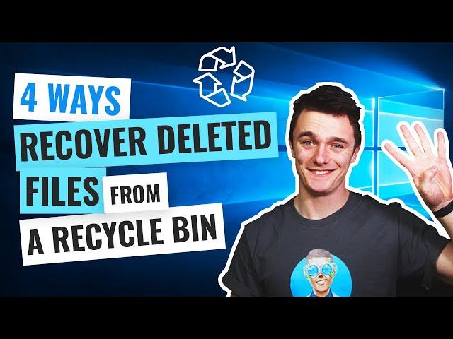 4 Ways to Recover Deleted Files from a Recycle Bin ️