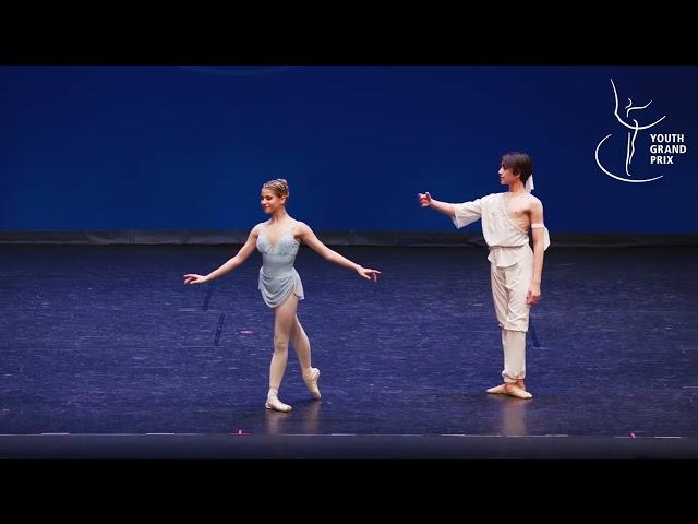 Talisman. Classical Pas de Deux. (Vera Shpakouskaya 14 & Roma Hudzeleu 16.)