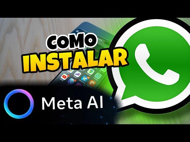  Como INSTALAR META AI en WHATSAPP en ANDROID y IPHONE 