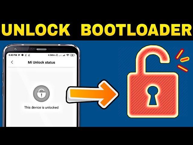 OFFICIAL METHOD TO UNLOCK BOOTLOADER OF ANY XIAOMI PHONES