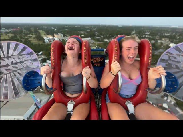 Amazing slingshot ride #27 #slingshotride #slingshotchallenge #slingshots