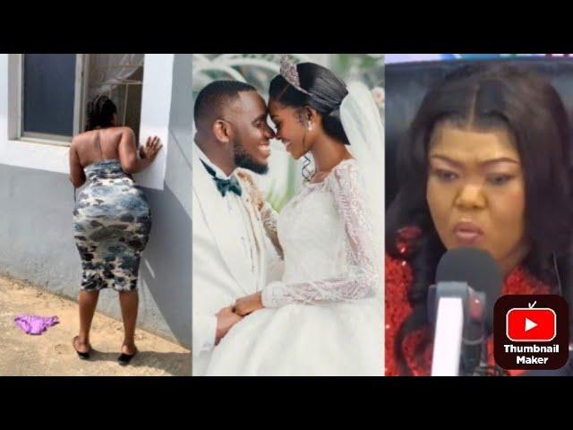 Eish! Ayeforo Ntafere! Lady cr!es on this wedding simply b'cos of,Oyerepaafutuo,nnhyiratv