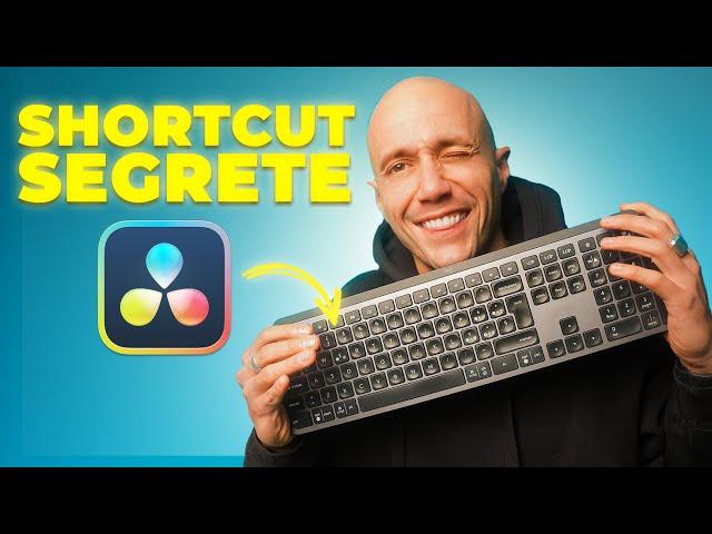 Ti svelo le SHORTCUT SEGRETE di RESOLVE