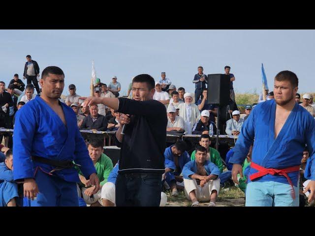 Qashqadaryoda katta kurash tavoqlar