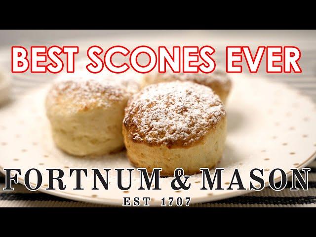 English Scones Recipe from Fortnum & Mason. (Make them Anytime) 