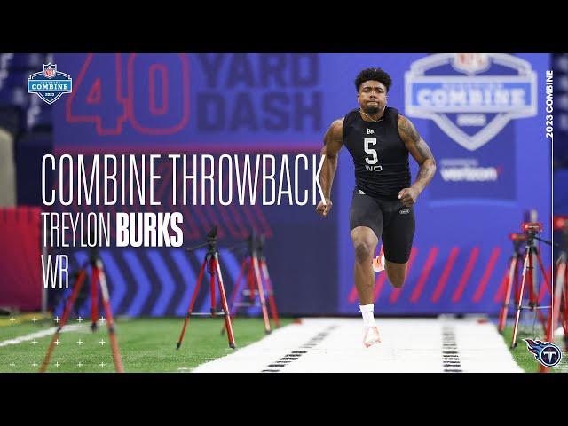 Treylon Burks | Combine Throwback