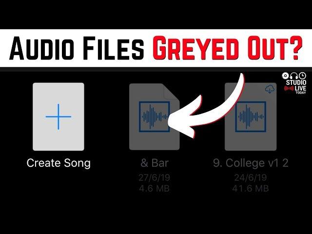 How to use WAV & MP3 files in your GarageBand iOS projects