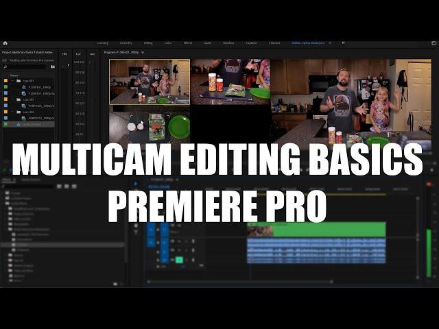 Multicam Editing Basics | Adobe Premiere Pro 2021