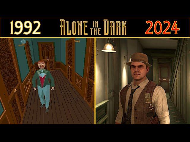 Alone in the Dark: 1992 vs 2024 Comparison