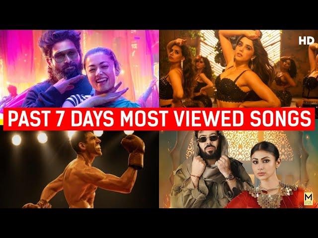 Top 20 Songs Of This Week | Past 7 Days Most Viewed Indian Songs On Youtube (3 June 2024)| #youtube