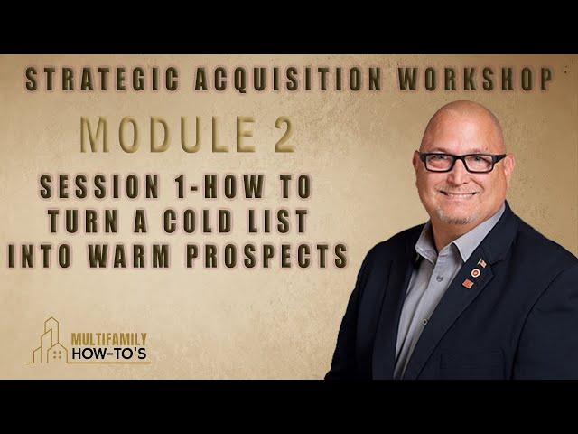 How To Turn A Cold Multifamily List Into Warm Prospects