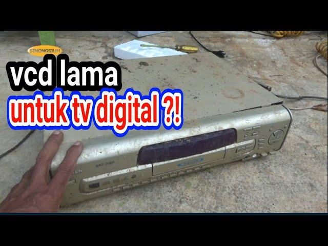 vcd zaman dulu untuk tv digital,bisakah?