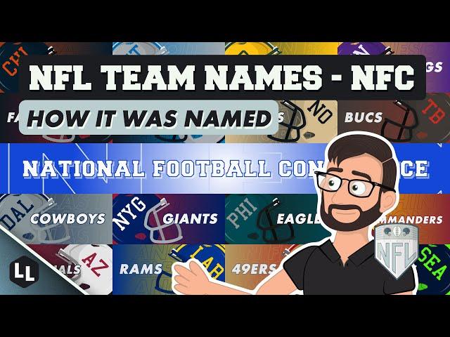 SPORTS 101 // How EVERY NFL Team Got Its Name | NFC