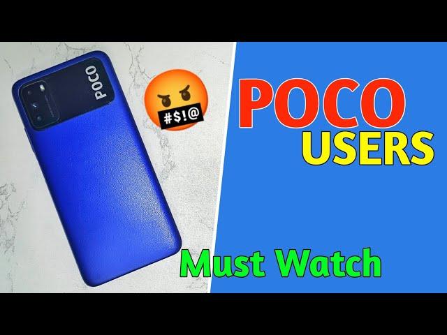 Poco Users Must Watch | Poco M3 New Update  | Please Don't Update Your Poco Device | MIUI 15?