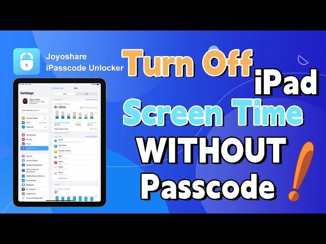 Turn Off iPad Screen Time NO Data Loss | iPadOS 18