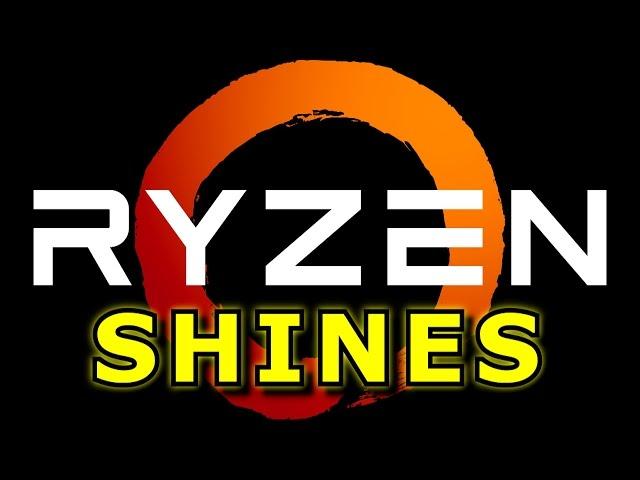 Ryzen Shines - Ryzen 7 1800X, 1700X, 1700 Revealed, Intel gets thrashed.