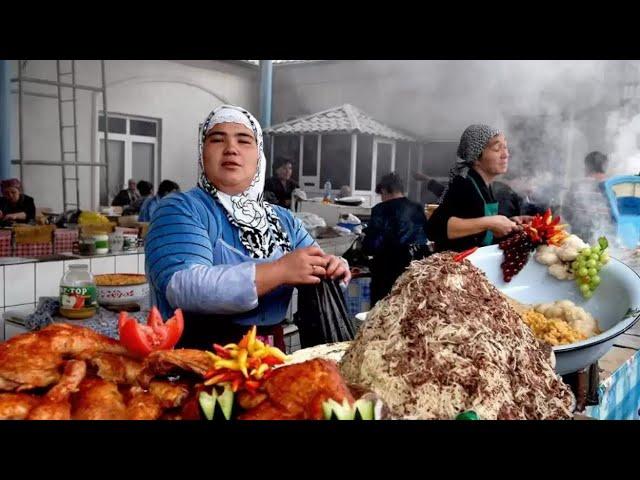 Özbekistan'da Çok İlginç Sokak Pazarı | Taşkent ~380