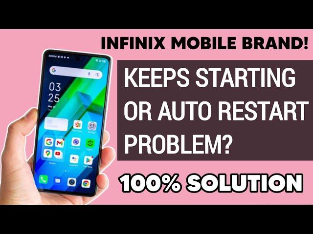 How to Fix Infinix Mobile Auto Restart Problem | Tutorial | Hakie TV