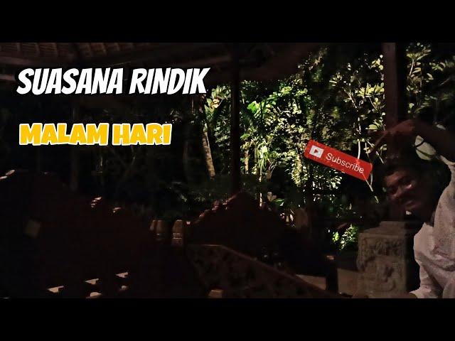 Suasana rindik di malam hari || Rindik Bali Caplok Bangkung