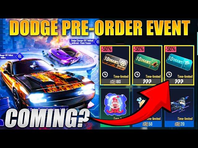  NO DODGE SPIN FOR BGMI ? ll BGMI PRE-ORDER EVENT IS HERE || 10 SPIN VOUCHERS