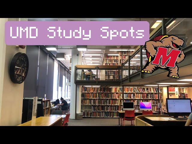 Unique Study Spots at the University of Maryland, College Park