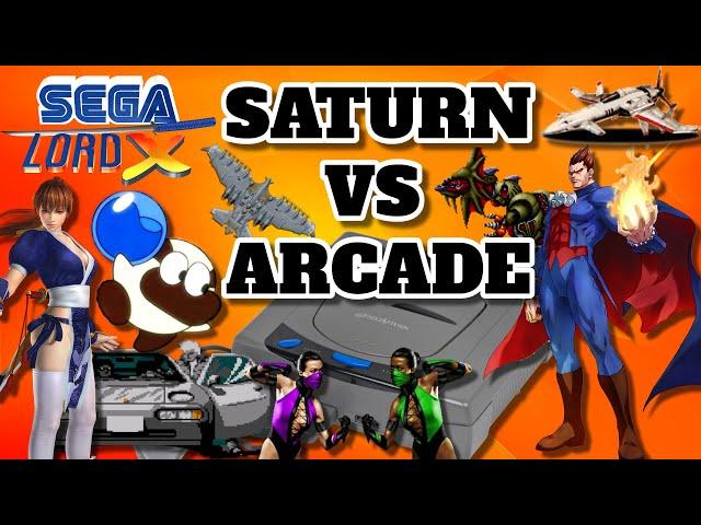 The Sega Saturn vs. The Arcade