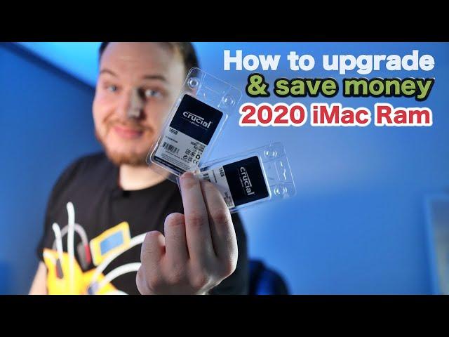 2020 Apple iMac ram upgrade. First-time guide