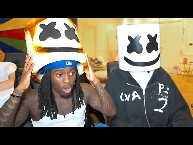 Marshmello Comes On Kai Cenat's Stream!