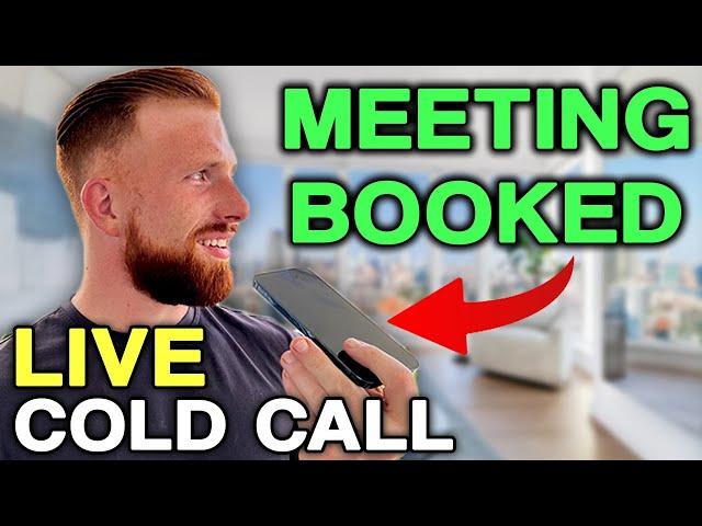 LIVE COLD CALLING - How I effortlessly book meetings through cold calls