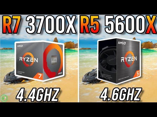 R7 3700X vs R5 5600X | RTX 4070 - Tested in 2024