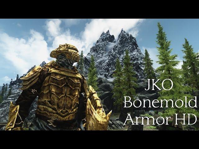 Skyrim Retexture: JKO - Bonemold Armor HD