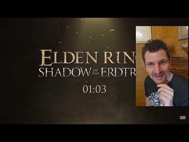 ELDEN RING SHADOW OF THE ERDTREE: Reaction Reveal Trailer molto LOFI