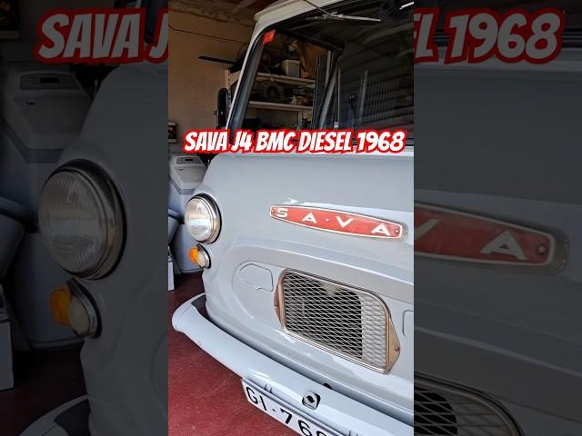 ️Sava J4  BMC Diesel 1968. La furgoneta de reparto de los 60.