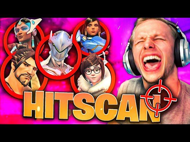 Overwatch but EVERYTHING is HITSCAN?!