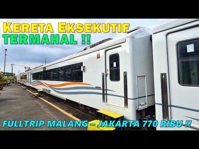 KERETA EKSEKUTIF TERMAHAL DI INDONESIA !! Naik KA GAJAYANA EKSEKUTIF Malang-Jakarta, Apakah Nyaman?