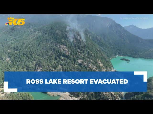 Ross Lake Resort evacuated as Sourdough Fire burns