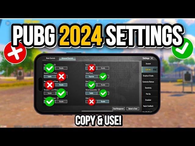 PUBG MOBILE NEW UPDATE BEST SETTINGS  THIS WILL CHANGE YOUR GAMING 