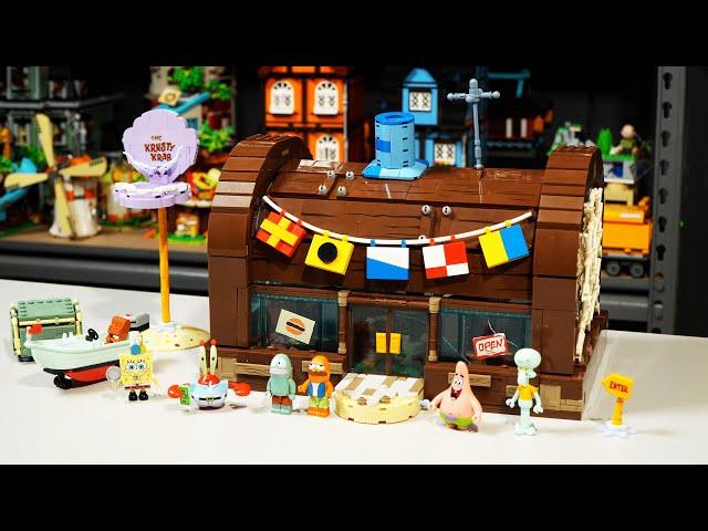 SpongeBob SquarePants - Krusty Krab! | Area-X Brick Review AB0027