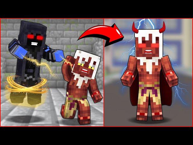 THE EVIL WIZARD TAKES over HÜSAMETTİN'S BODY!  - Minecraft