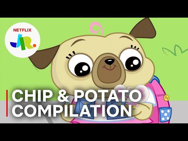 Chip & Potato 3 FULL EPISODES  Season 1 Compilation  Netflix Jr