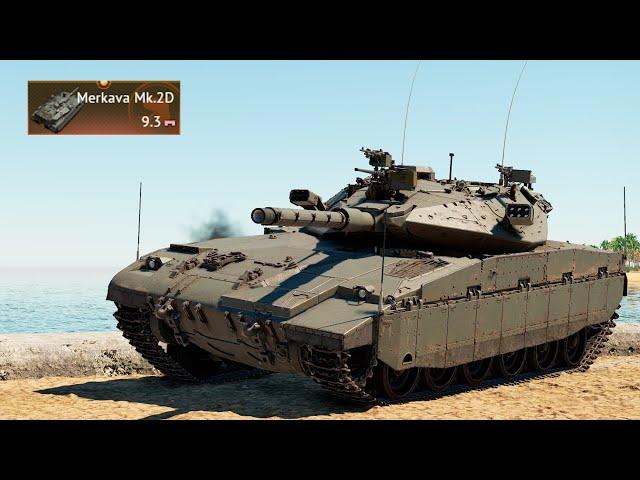 War Thunder Merkava Mk.2D Gameplay Realistic Tank Battles 144hz Ultra Graphics RTX 3070