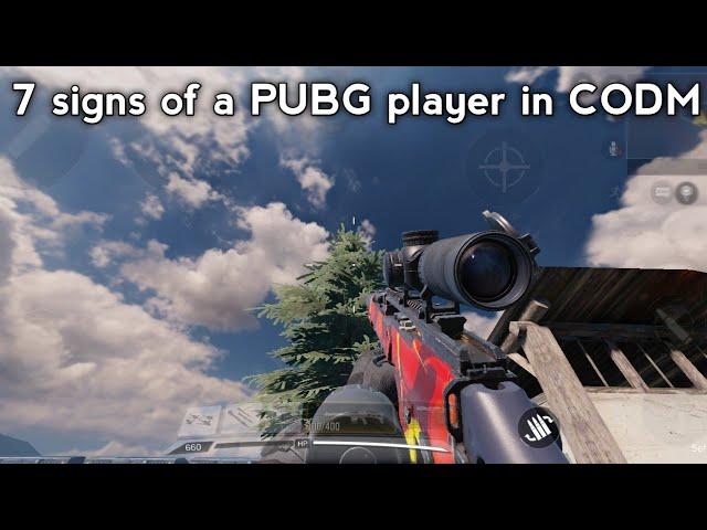 7 signs of a pubg player in CODM