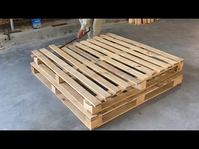 8 Incredible Woodworking Projects From Old Pallets You Must See - Cheap Furniture From Old Pallets