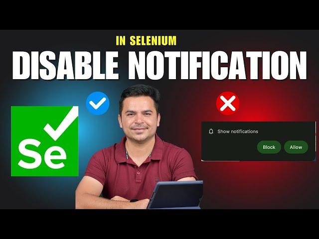 How To Disable Notification in Selenium using Java | Remove Show Notification In Selenium