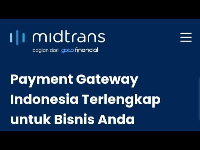 Membuat Aplikasi  PHP Payment Gateway Yang Terhubung dengan Midtrans