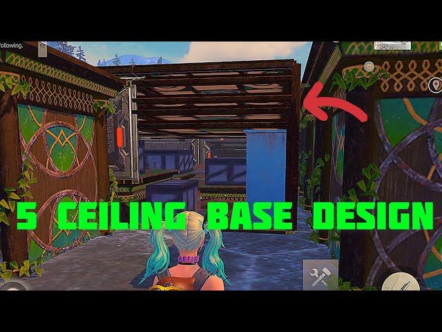 5 CEILING BUNKER BASE DESIGN || last island of survival || last day rules survival #lios #ldrs