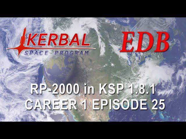 KSP with Realism Overhaul - RP-2000 Career 25 - Crewed Lunar Retry Part 1