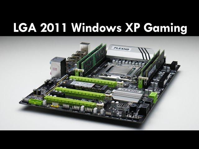 Building a LGA 2011 Windows XP Retro Gaming PC